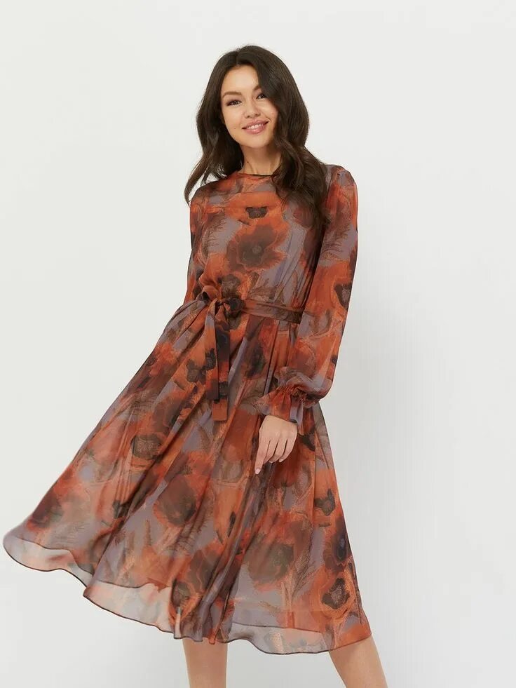 Платья из шифона 2024 модные фото Pin by Елена Зейналиева on платья шифон Dresses with sleeves, Long sleeve dress,