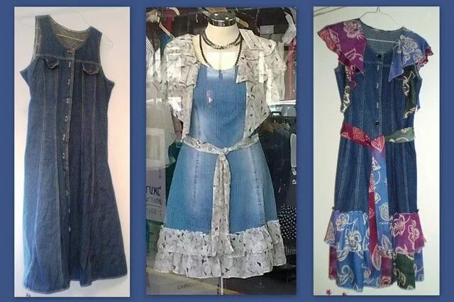 Платья из старых джинсов своими руками фото Шитье, шьем сами Записи в рубрике Шитье, шьем сами Дневник Серафим10 : LiveInter