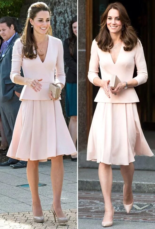 Платья кейт миддлтон фото Duchess Kate's Best Recycled Outfits: Style Photos Recycled outfits, Kate middle