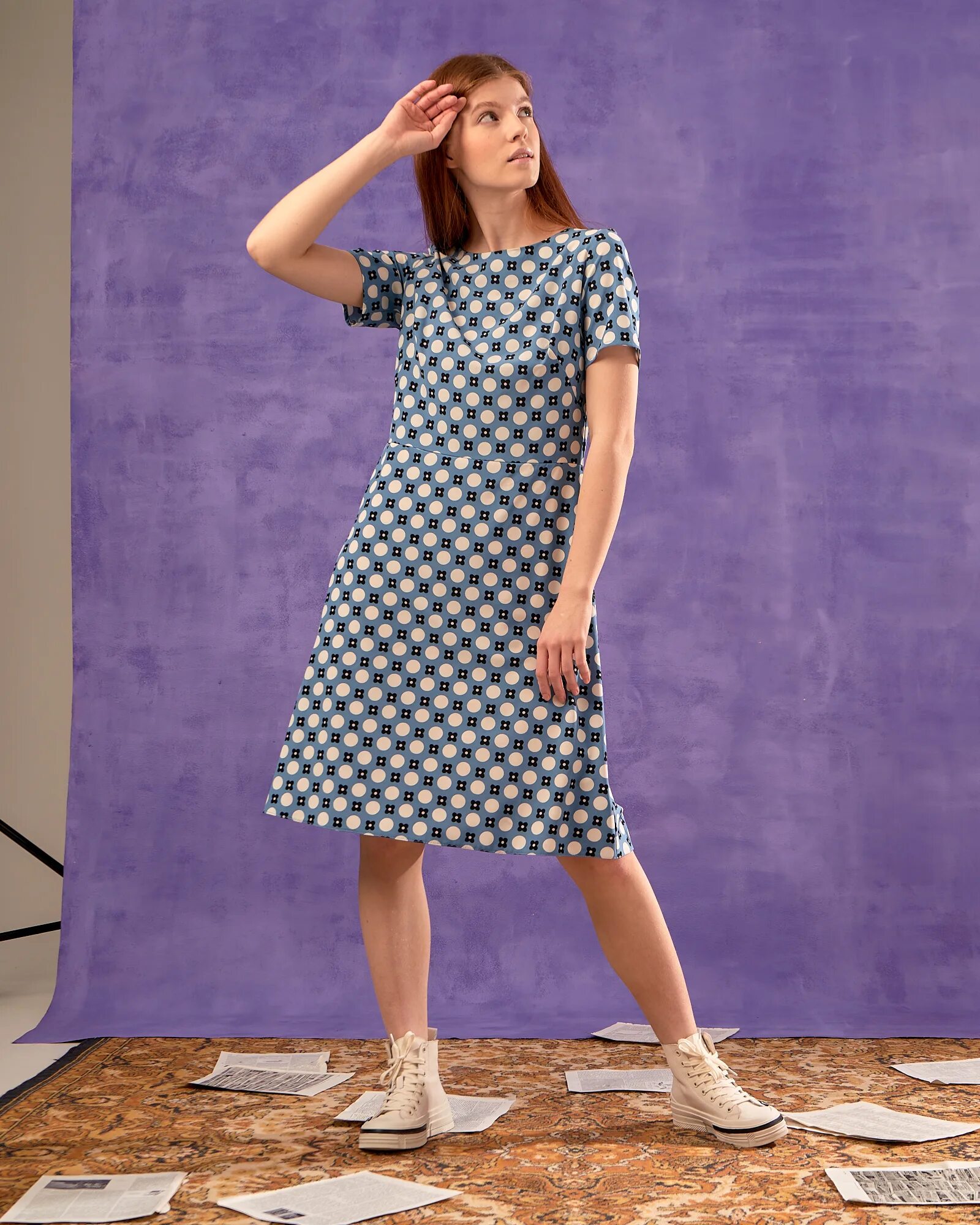 Платья киров фото цены Платье, Женский, На любой сезон, размер 52, материал Ткань - купить в интернет-м