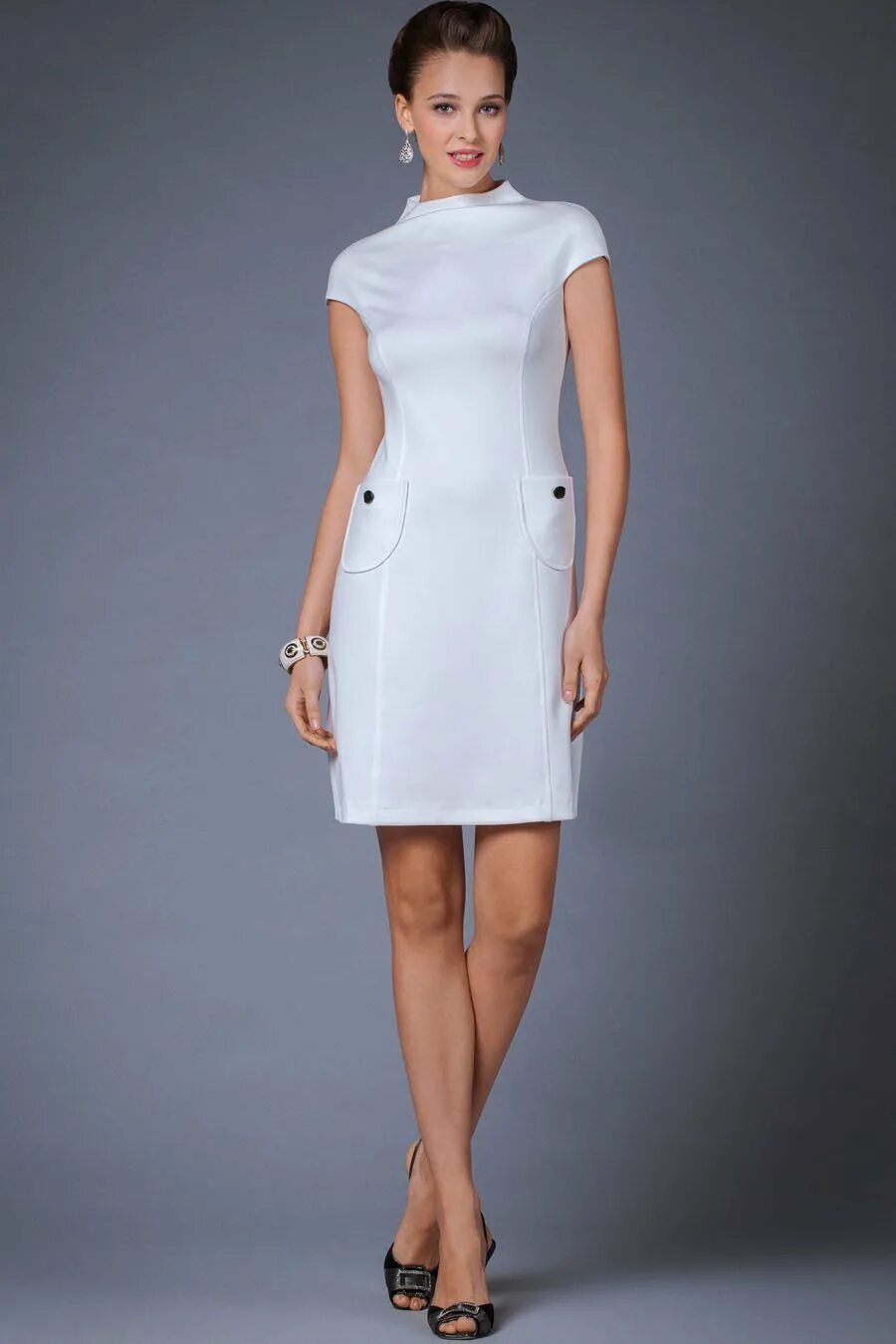 Платья классика фото Белые женские платья фото: найдено 90 изображений