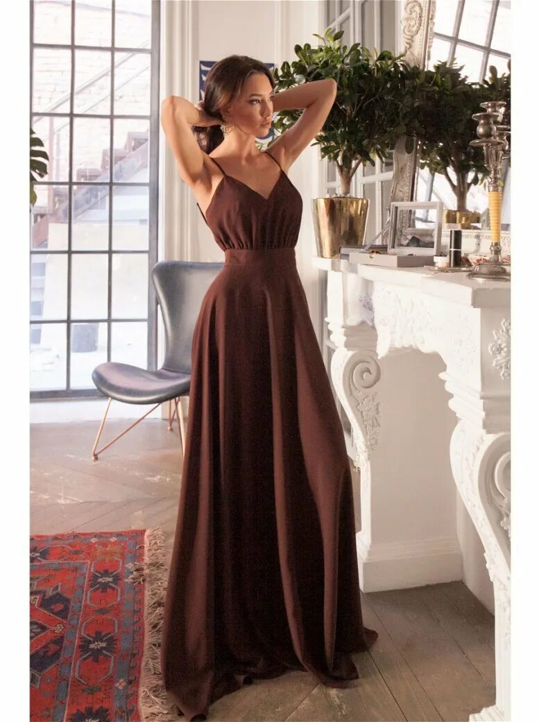 Платья коричневого цвета фото Шоколад выпускные платья Каталог одежды Dress-m.ru