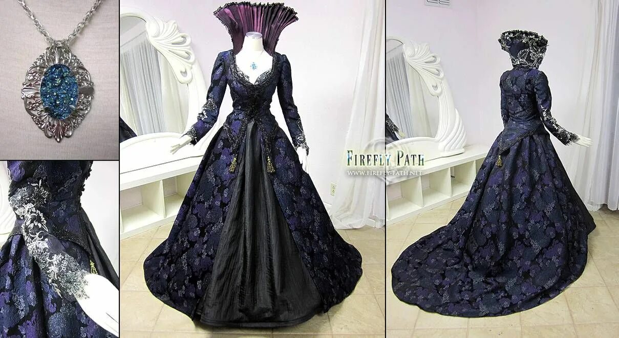 Платья королевы фото Regina Mills Once Upon a Time Purple Gown by Firefly-Path on DeviantArt Purple g