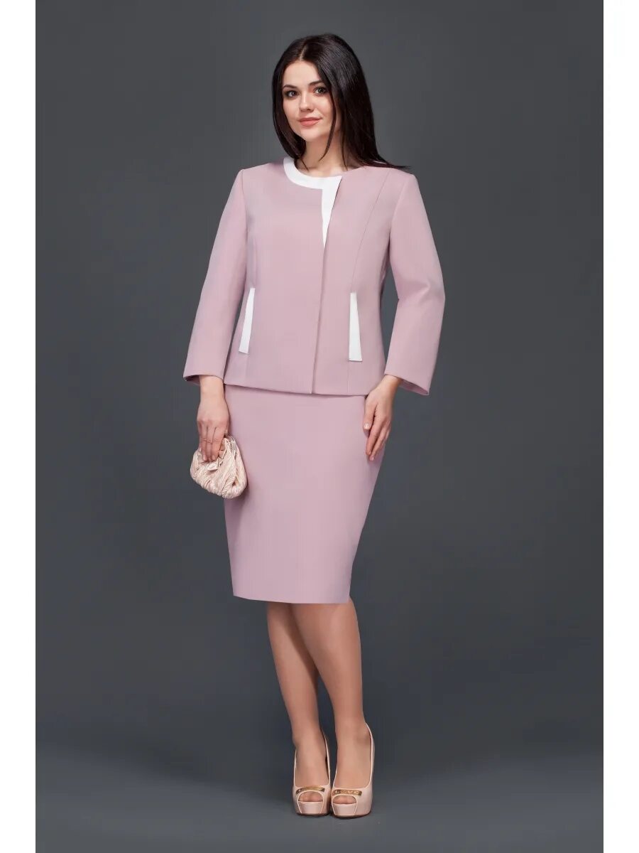 Платья костюмы фото Юбочный костюм Lissana арт: 265629 купить от белорусских производителей за 5741 