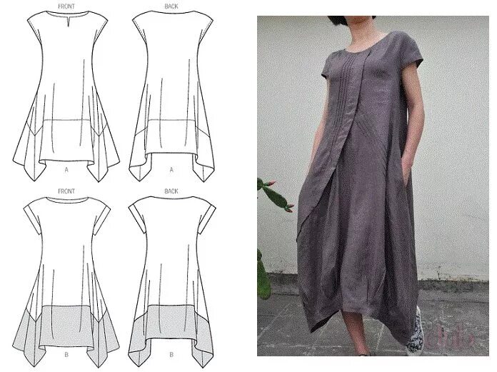 Платья крой выкройки Бохо стиль своими руками для полных: выкройки юбки, платьев, сарафанов, туники, 