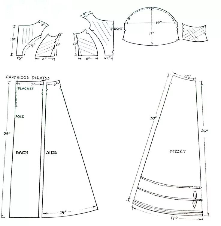Платья крой выкройки Make A Regency Gown Выкройки, Платья для кукол, Платье эпохи регентства