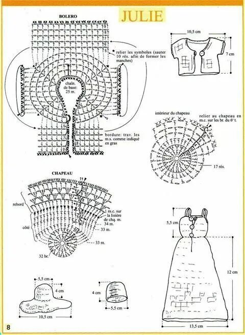 Платья крючком для игрушки схемы Vestido doll amarillo Robe de poupée, Patrons de couture barbie, Vêtements barbi