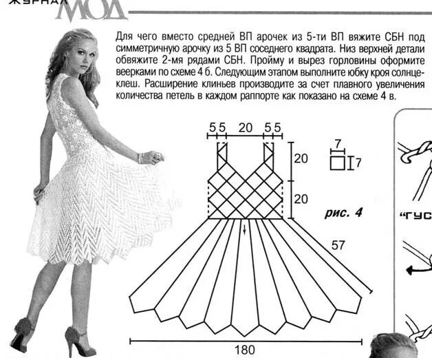 Платья крючком схемы с подробным описанием Artesanato diversão e prazer: vestidos em croche com gráfico para adultos Связан