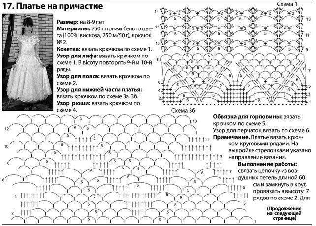 Платья крючком схемы с подробным описанием stolbik-plus.ru Crochet, Word search puzzle, Words