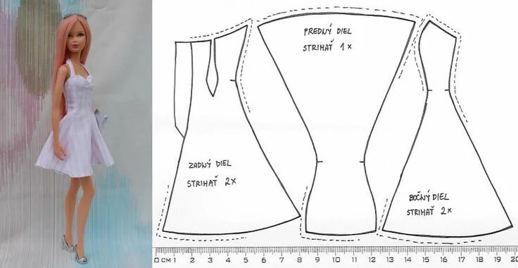 Платья куклам своими руками выкройки BELA ----------------------------------------------- . Sewing barbie clothes, Ba