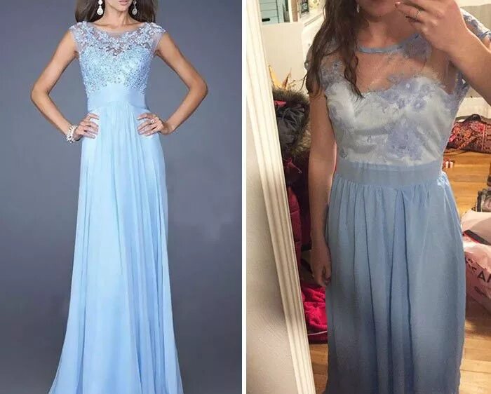 Платья купленные в интернете фото 17 девушек, которые рискнули заказать выпускное платье в Китае и сильно пожалели