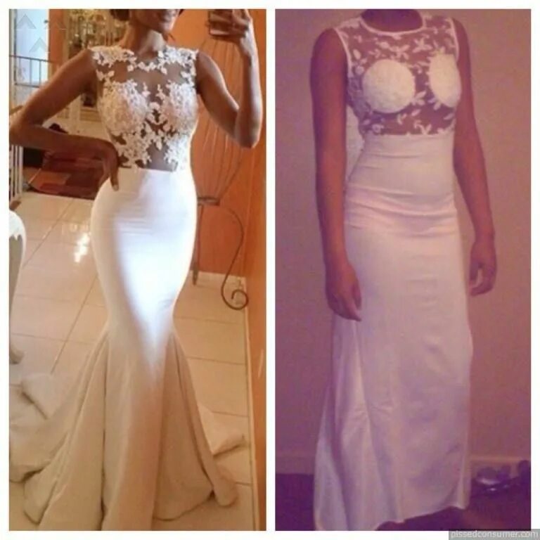 Платья купленные в интернете фото These epic clothing disasters will make you laugh out loud. Online wedding dress