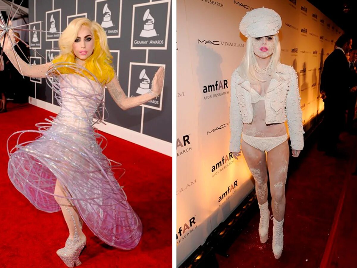 Платья леди гаги фото Стиль Леди Гага: фото образов, стиль одежды Lady Gaga / ICONS / Школа Шопинга