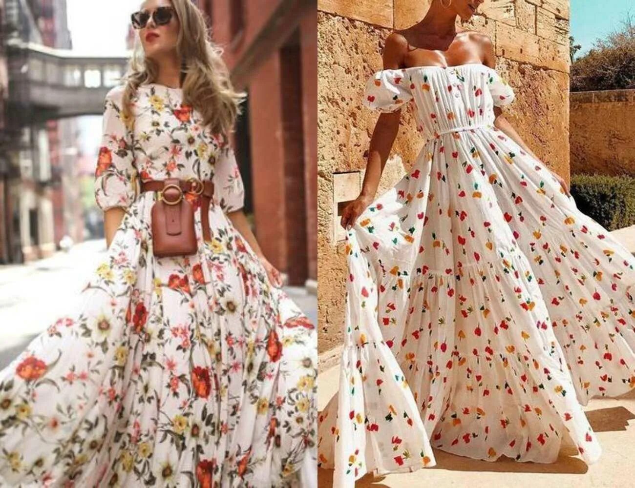 Платья лета 2017 года фото Длинные летние платья (38 фото)