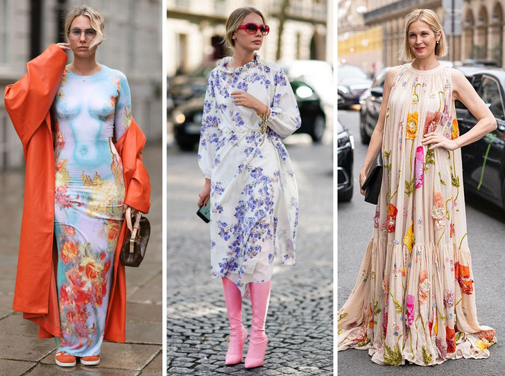 Платья лето осень 2024 модные тенденции Покорите всех: самые модные цветочные платья на лето 2024 MARIECLAIRE