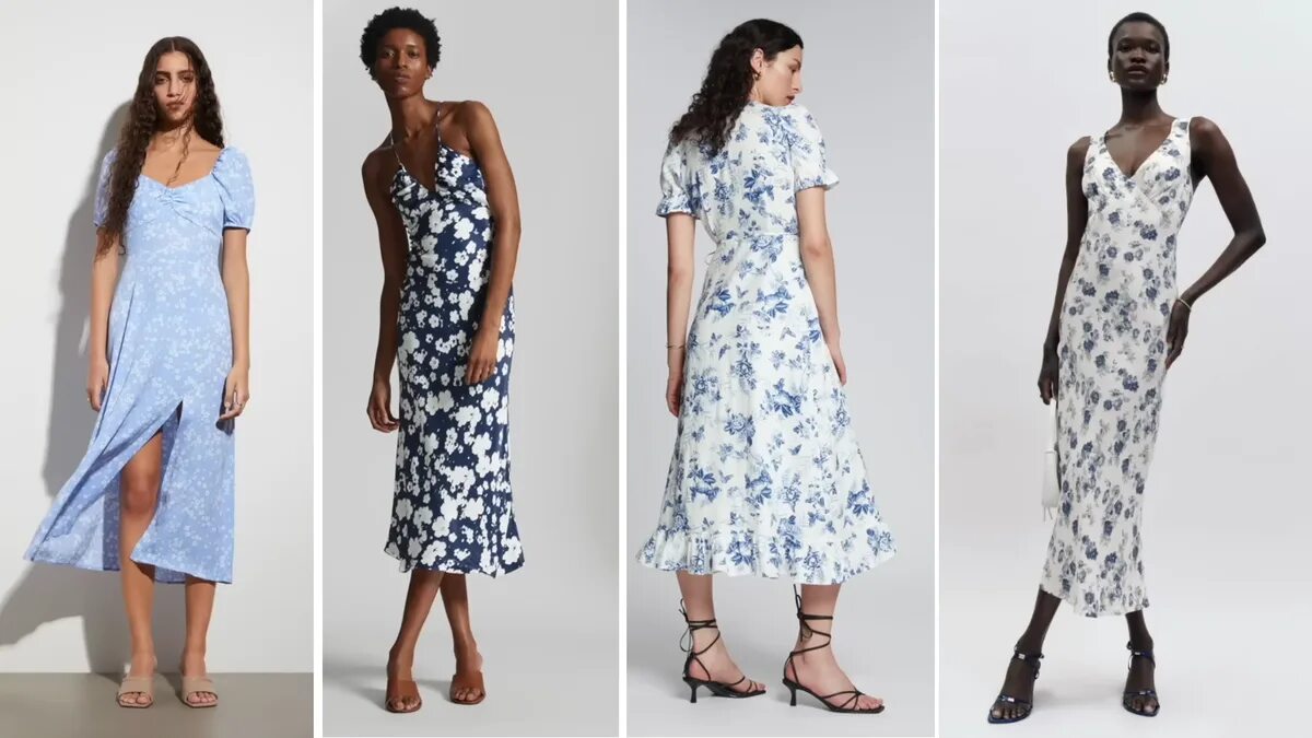 Платья лето осень 2024 модные тенденции Картинки КАКИЕ ПЛАТЬЯ В МОДЕ 2024 ГОДА ЛЕТО