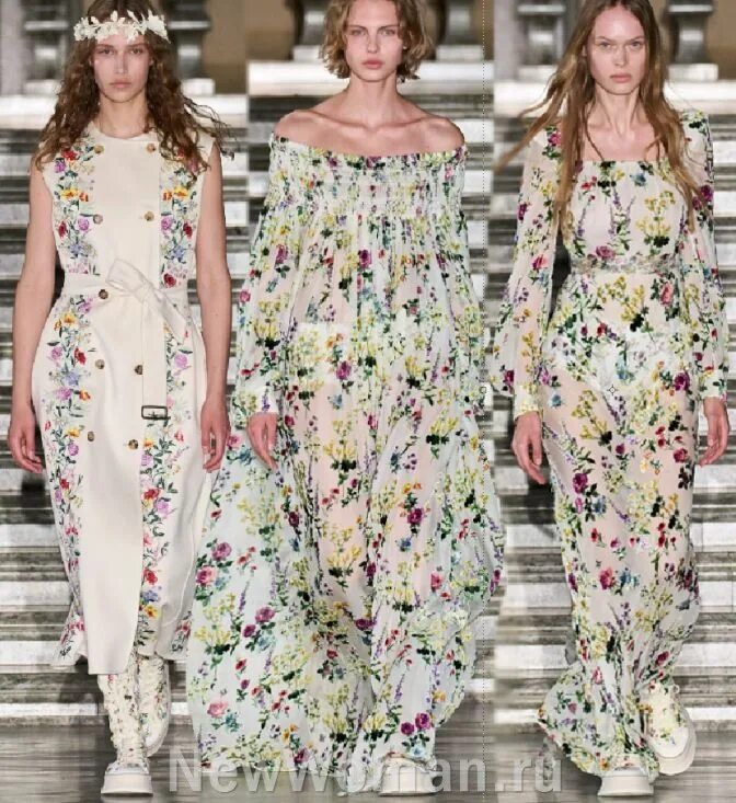 Платья лето осень 2024 модные тенденции Платья 2024 года - тенденции на зиму, весну, лето, осень 2024, фото