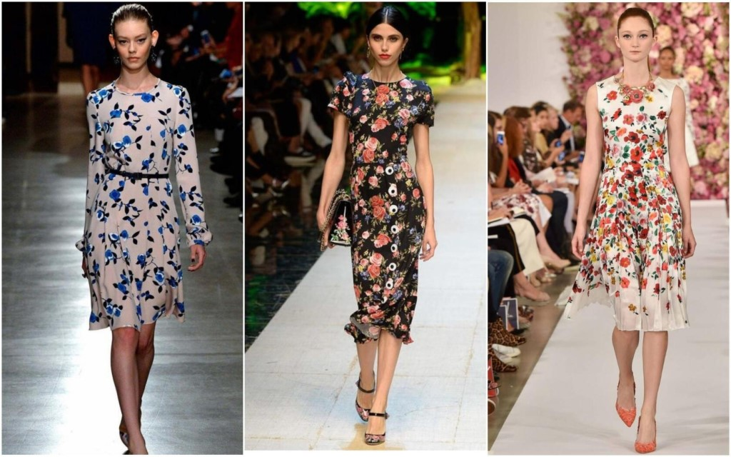 Платья лето осень 2024 модные тенденции Топ-5+ платьев с цветочным принтом: модные новинки 2022 года Fashion Club Дзен