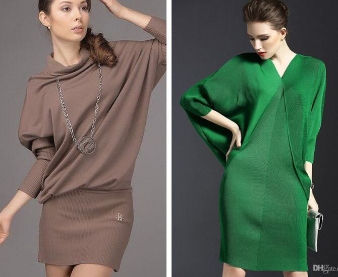 Платья летучая фото Модные платья летучая мышь: красиво и стильно Joy-Pup - всё самое интересное! Дз