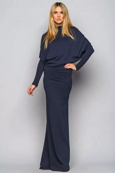 Платья летучая фото Платья длинные с летучим рукавом - 88 фото