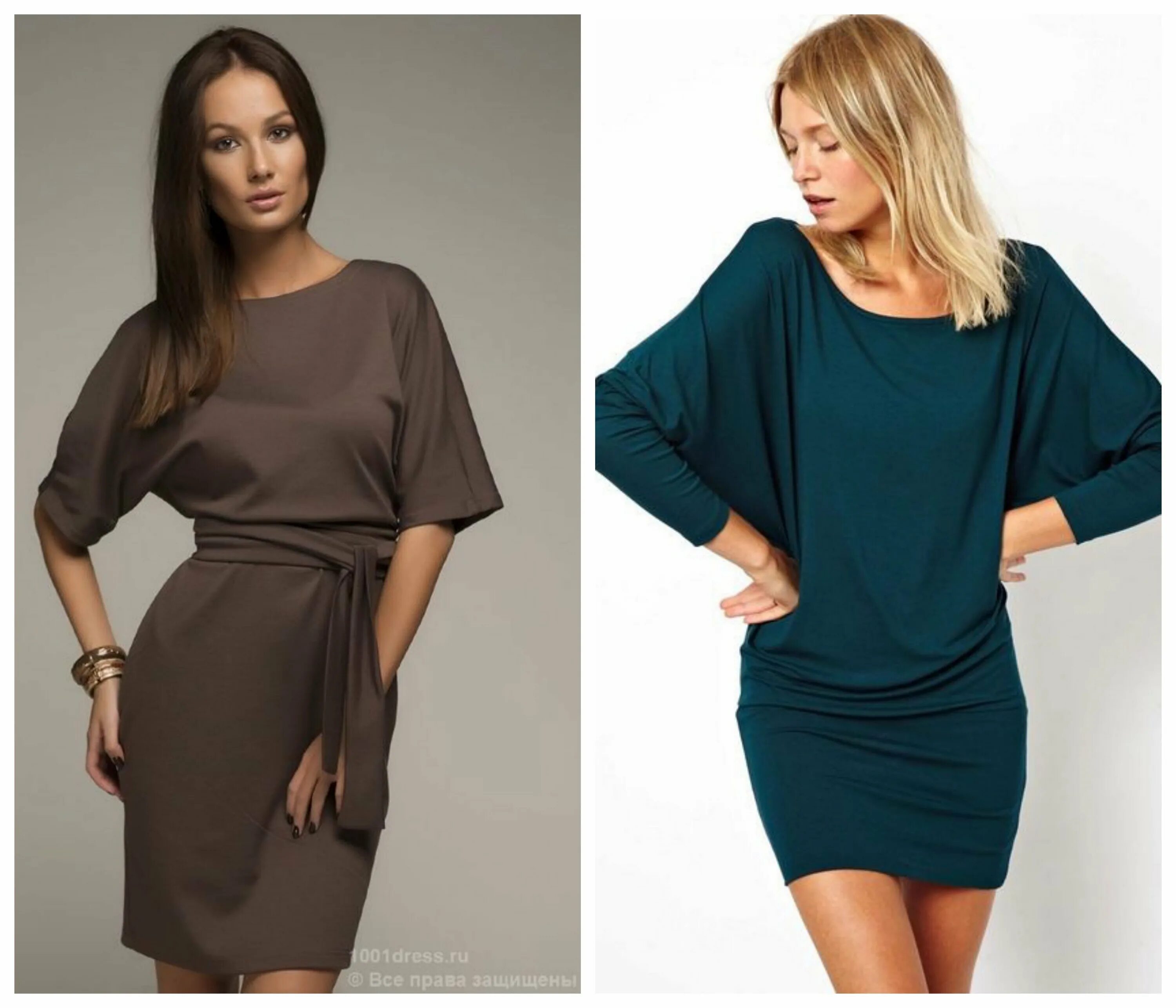 Платья летучая фото Платье с рукавом летучая мышь - 66 photo