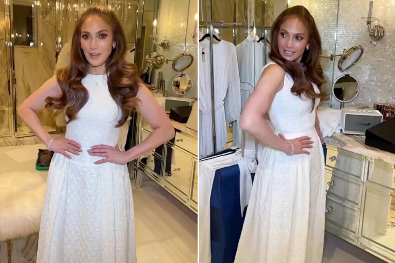 Платья лопес фото Свадебное платье Дженнифер Лопес: фотографии