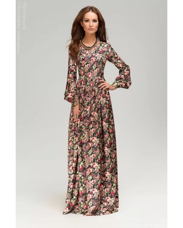 Платья макси фото Ответы Mail.ru: Девчонки, как Вы относитесь к макси платьям с принтом? Одели бы 