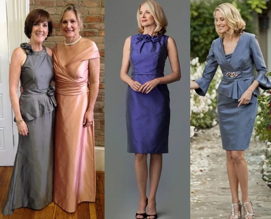 Платья мамы жениха фото Что в 2023-2024 году надеть на свадьбу дочери или сына: фото нарядных платьев дл