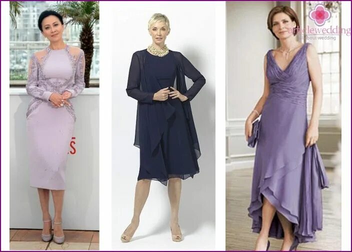 Платья мамы жениха фото Čo nosiť na svadobnú mamu - svadobné šaty alebo oblek Mother of the bride dresse