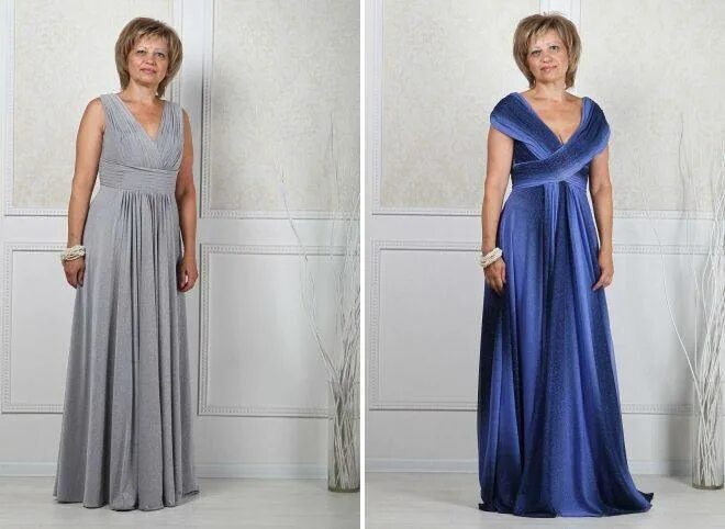 Платья мамы жениха фото Вечерние платья на свадьбу - для мамы жениха и невесты, для полных и беременных,