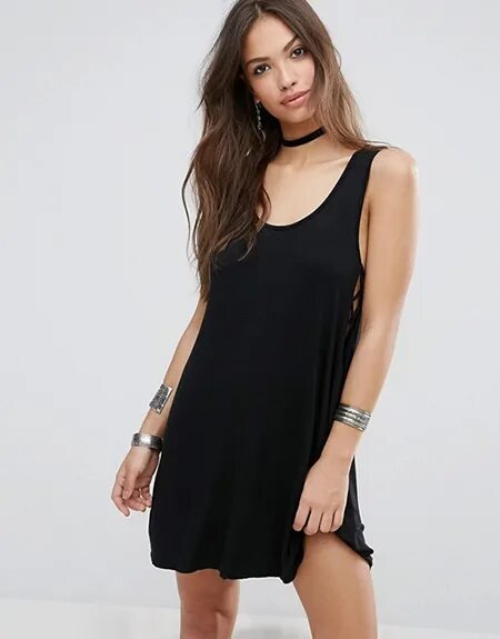 Платья майка фото Платье-майка, причины популярности, на какую фигуру подойдет