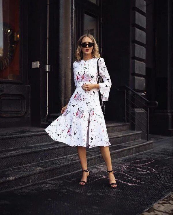 Платья миди 2024 модные тенденции Модные платья весна-лето 2024 - модели, новинки, тренды