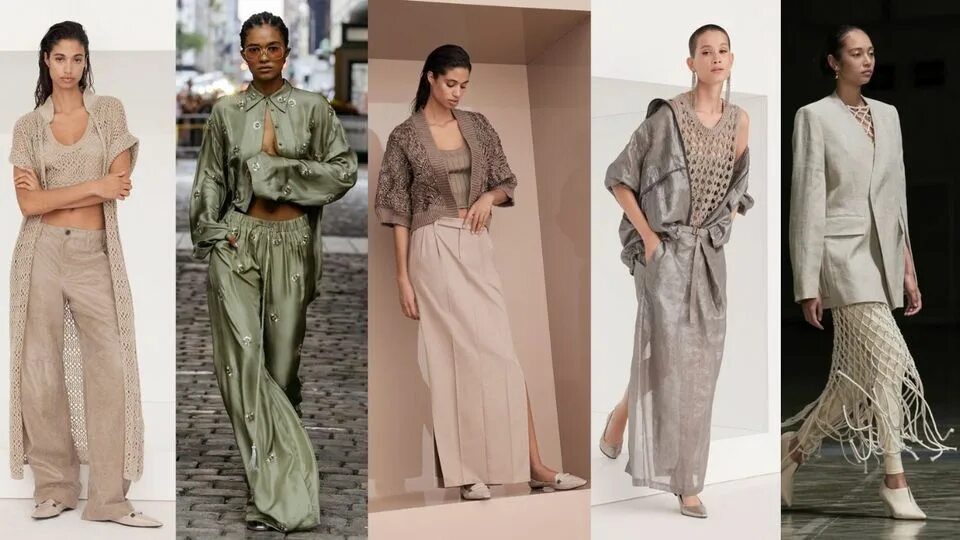 Платья мода 2024 тенденции модные Трендовая женская одежда - лето 2024 Стиль WB Guru