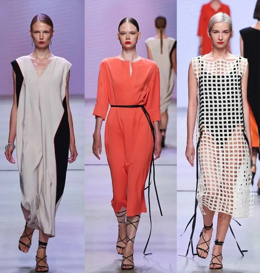 Платья модные тенденции 2023 для женщин Модные тенденции 2022-2023: Московская Неделя моды