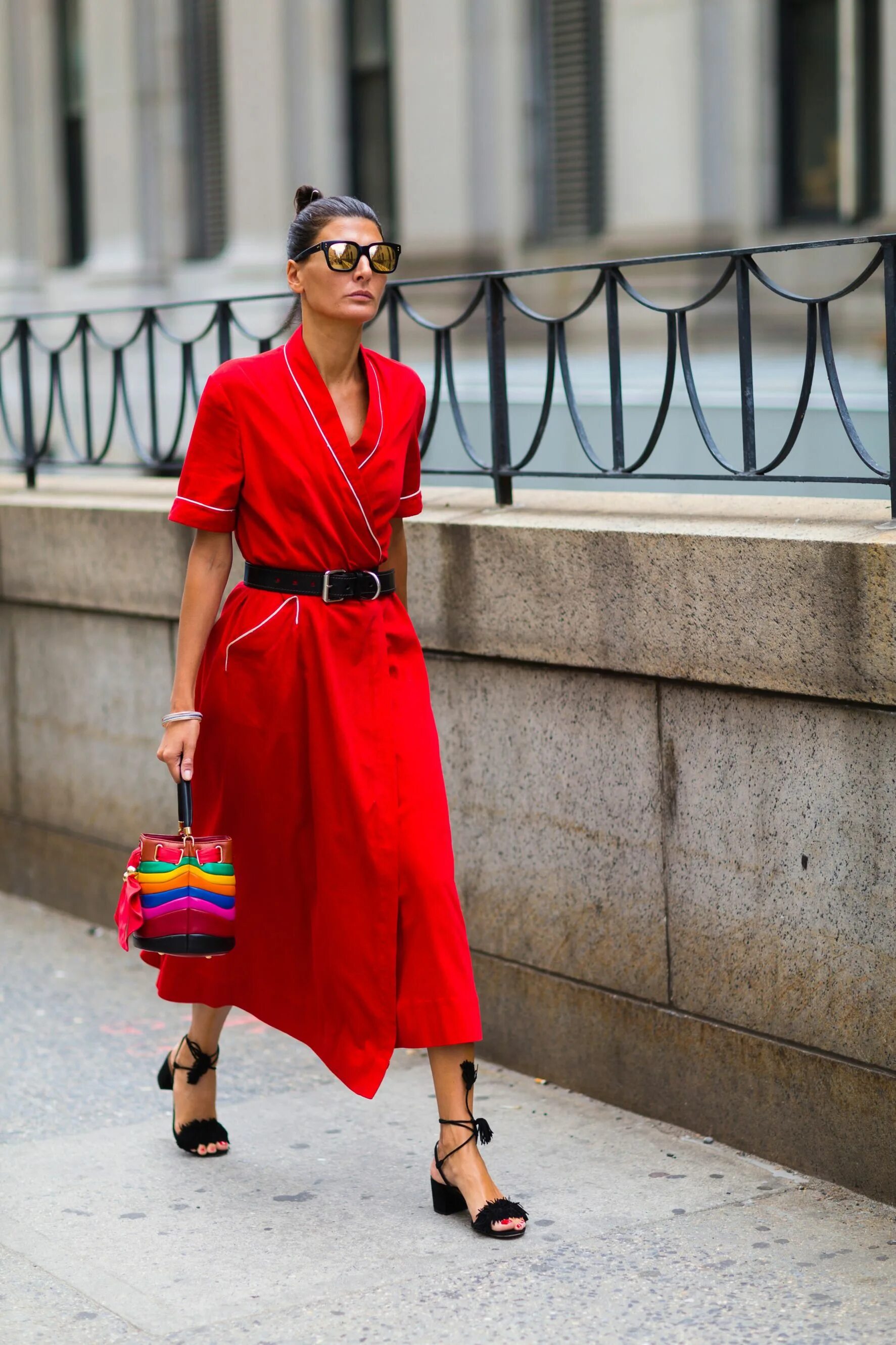Платья модный стиль The Best Street Style From New York Fashion Week Summer dresses, Cool street fas