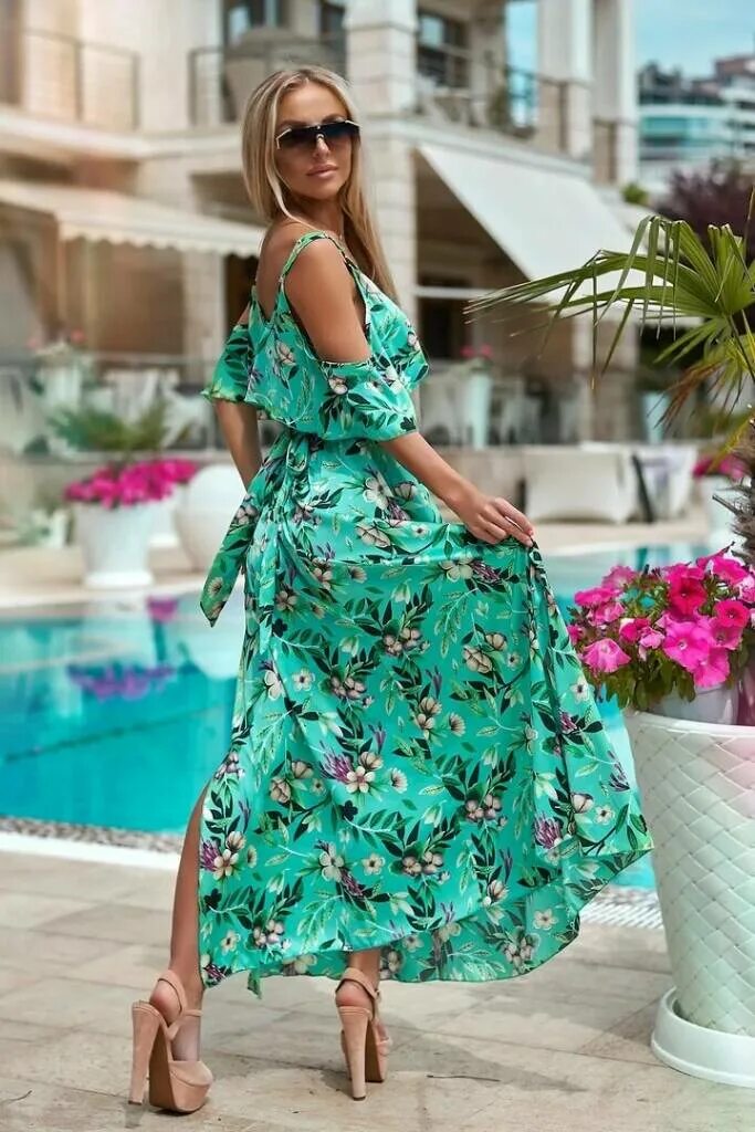 Платья на лето 2024 года модные тенденции Яркие платья на лето - MalinaDress.ru