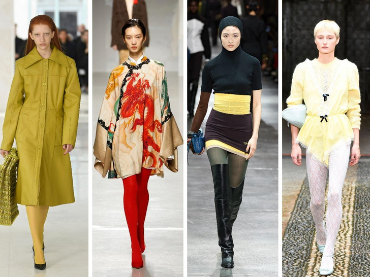 Платья на осень 2024 модные тенденции Модные тренды осень-зима 2024/2025: полный список Marie Claire MARIECLAIRE