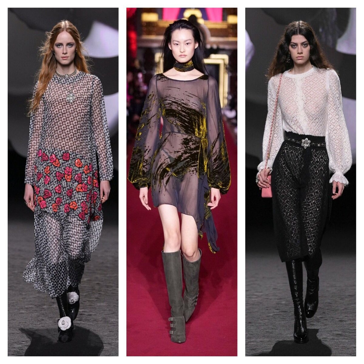 Платья на осень 2024 модные тенденции Стиль одежды осень 2024