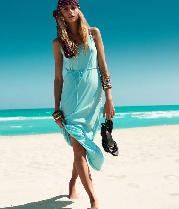Платья на отдых на море фото Turquoise Dresses Fashion, Summer fashion, Clothes