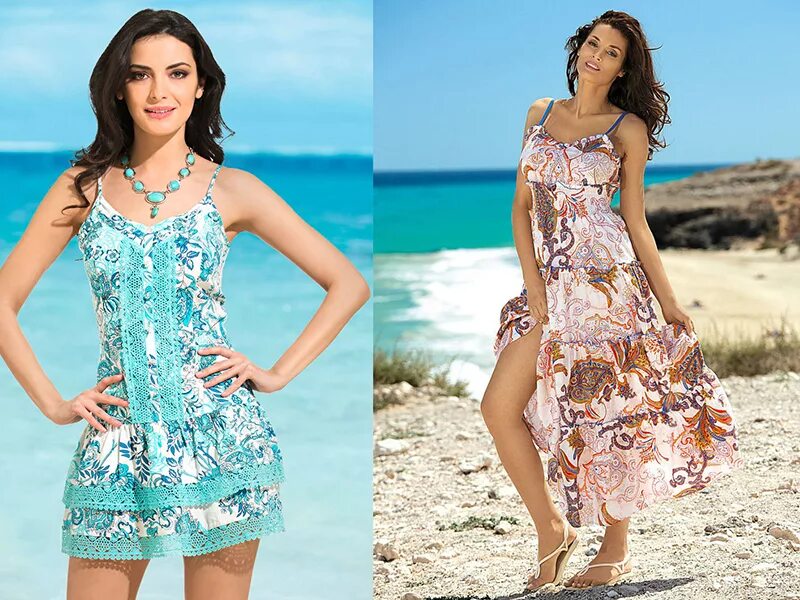 Платья на отдых на море фото Универсальные пляжные платья - лучшие модели для отдыха Мода от Кутюр.Ru