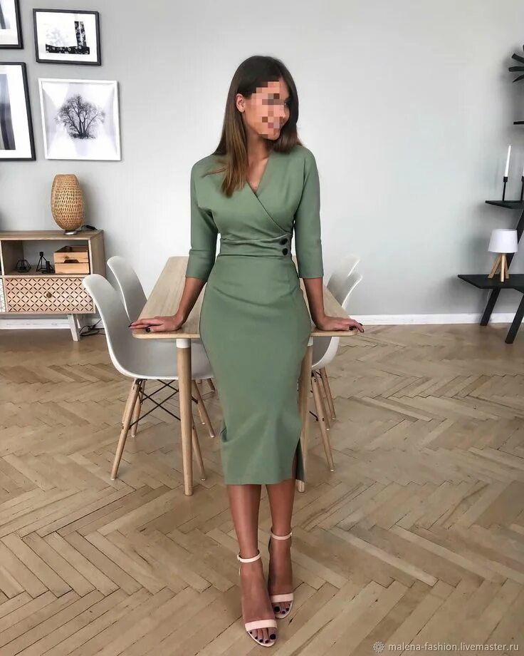 Платья на работу фото Платье Maya в интернет-магазине на Ярмарке Мастеров Платья, Ростов-на-Дону - дос