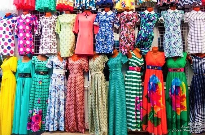Платья на рынке фото Платья на Садоводе