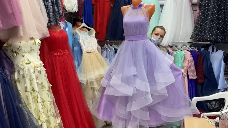 Платья на рынке фото Садовод платье на выпускной 11