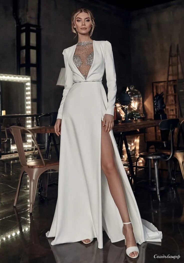 Платья на свадьбу 2019 фото Купить свадебное платье Голди-В167 (Россия, Наталья Романова, коллекция Дихание 