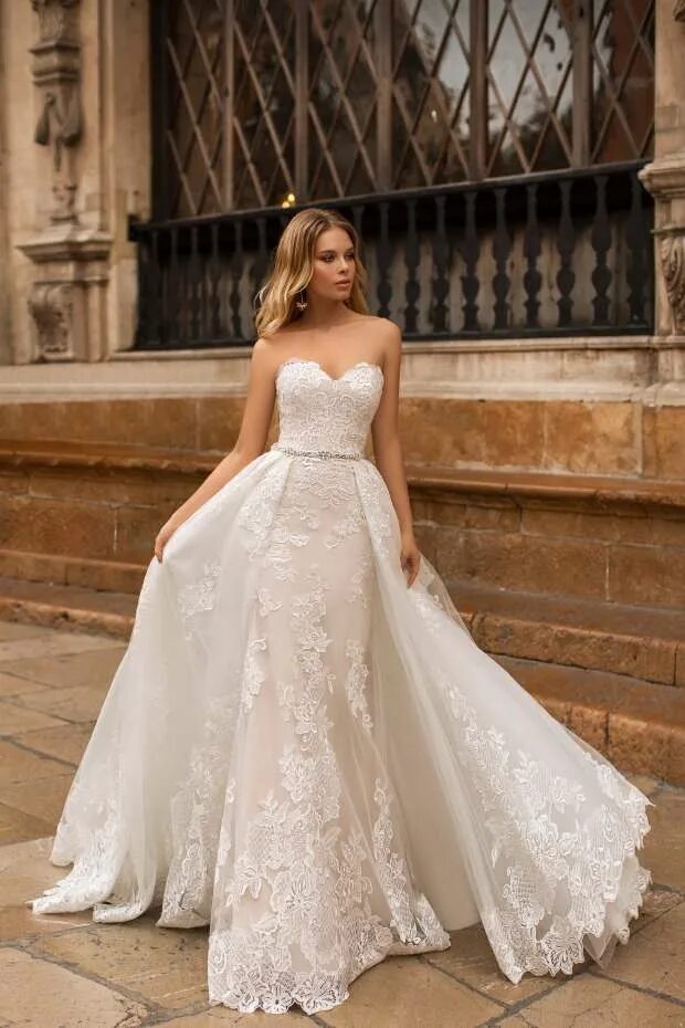 Платья на свадьбу 2019 фото Свадебное платье Naviblue Bridal Jessie 18018