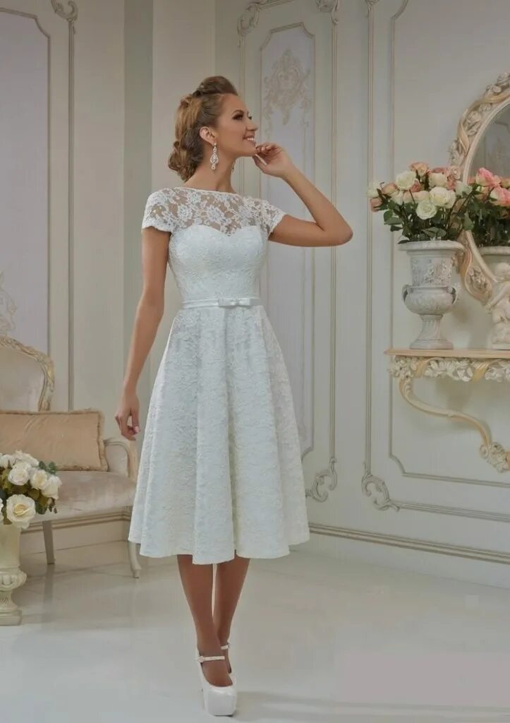 Платья на свадьбу для невесты 2024 фото Свадебное платье Bianka - купить в Москве - Свадебный ТЦ Вега