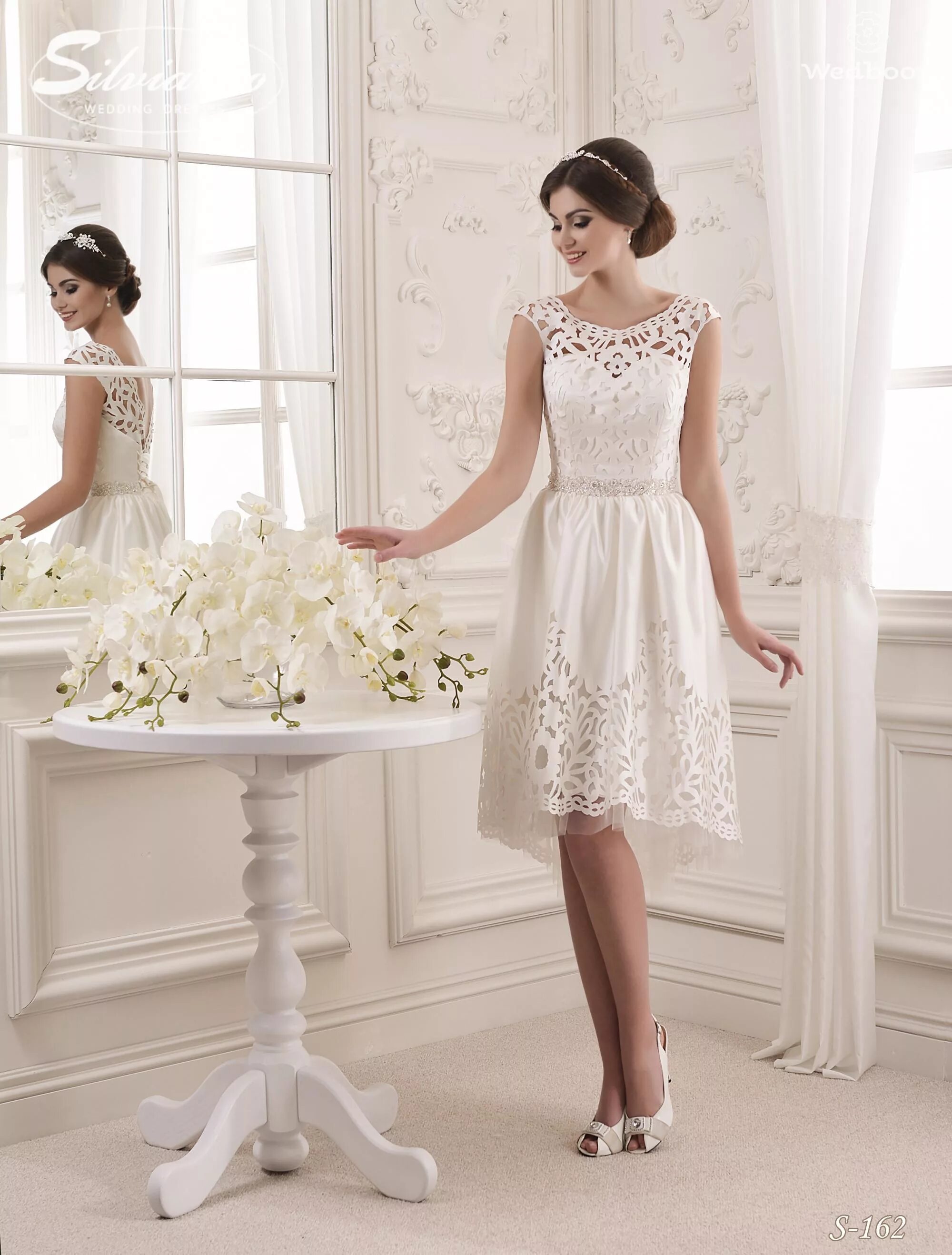 Платья на свадьбу фото Wedding Dress Silviamo S-162 - Wedboom.EU - online store