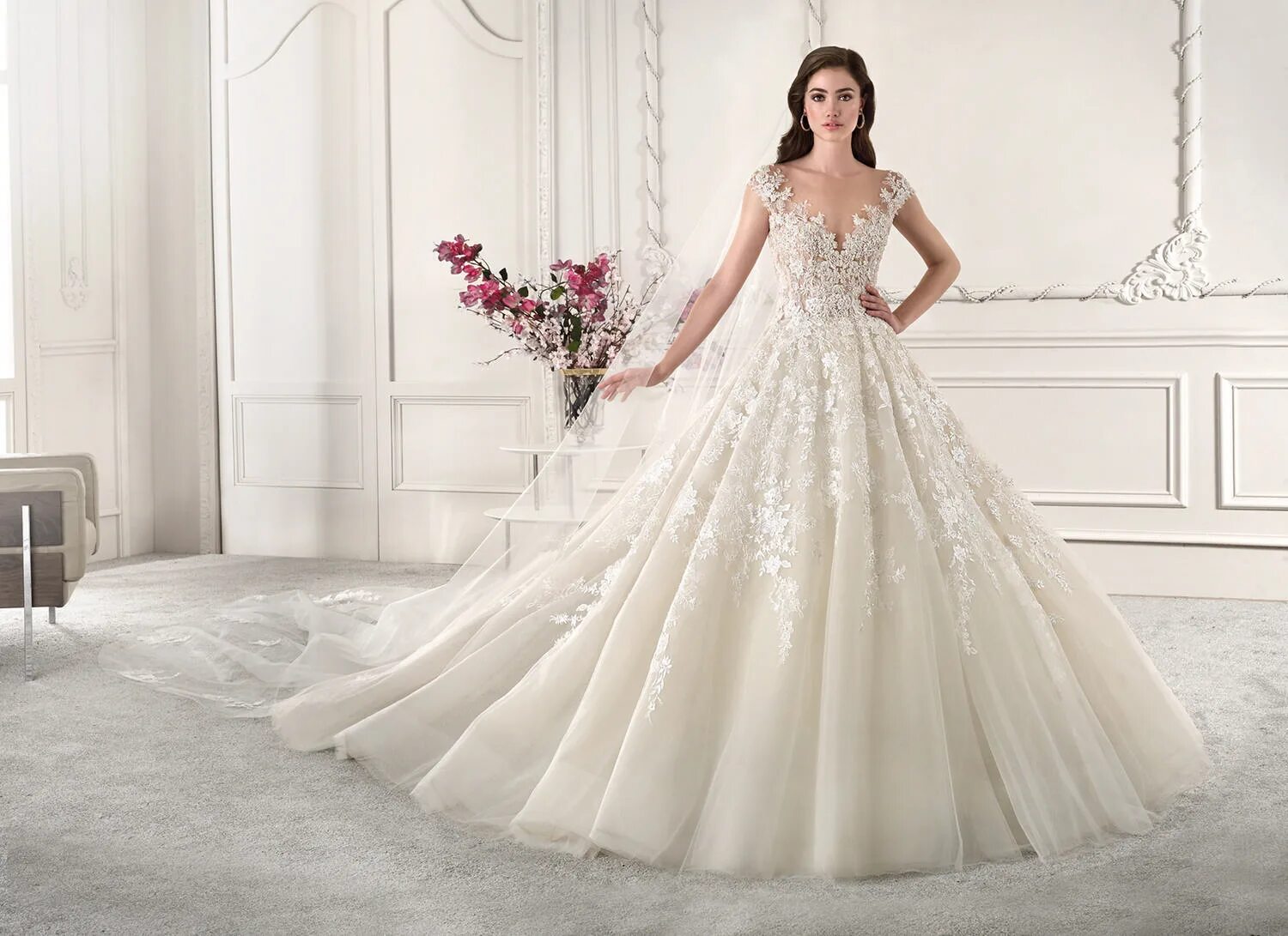 Платья на свадьбу фото и цены Demetrios - Wedding Dress Style 873