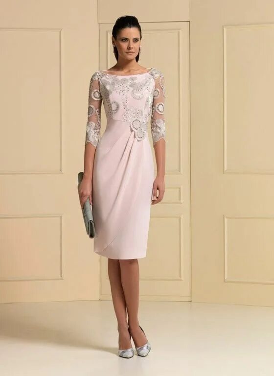 Платья на торжества фото Vestido de Fiesta de Esthefan (Bosco), medio Mother of groom outfits, Mother of 