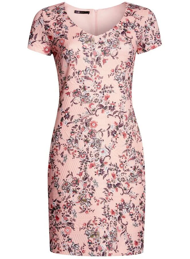 Платья на вайлдберриз фото Платье из фактурной ткани с V-образным вырезом Платья 218 - 682 руб!. Женские пл